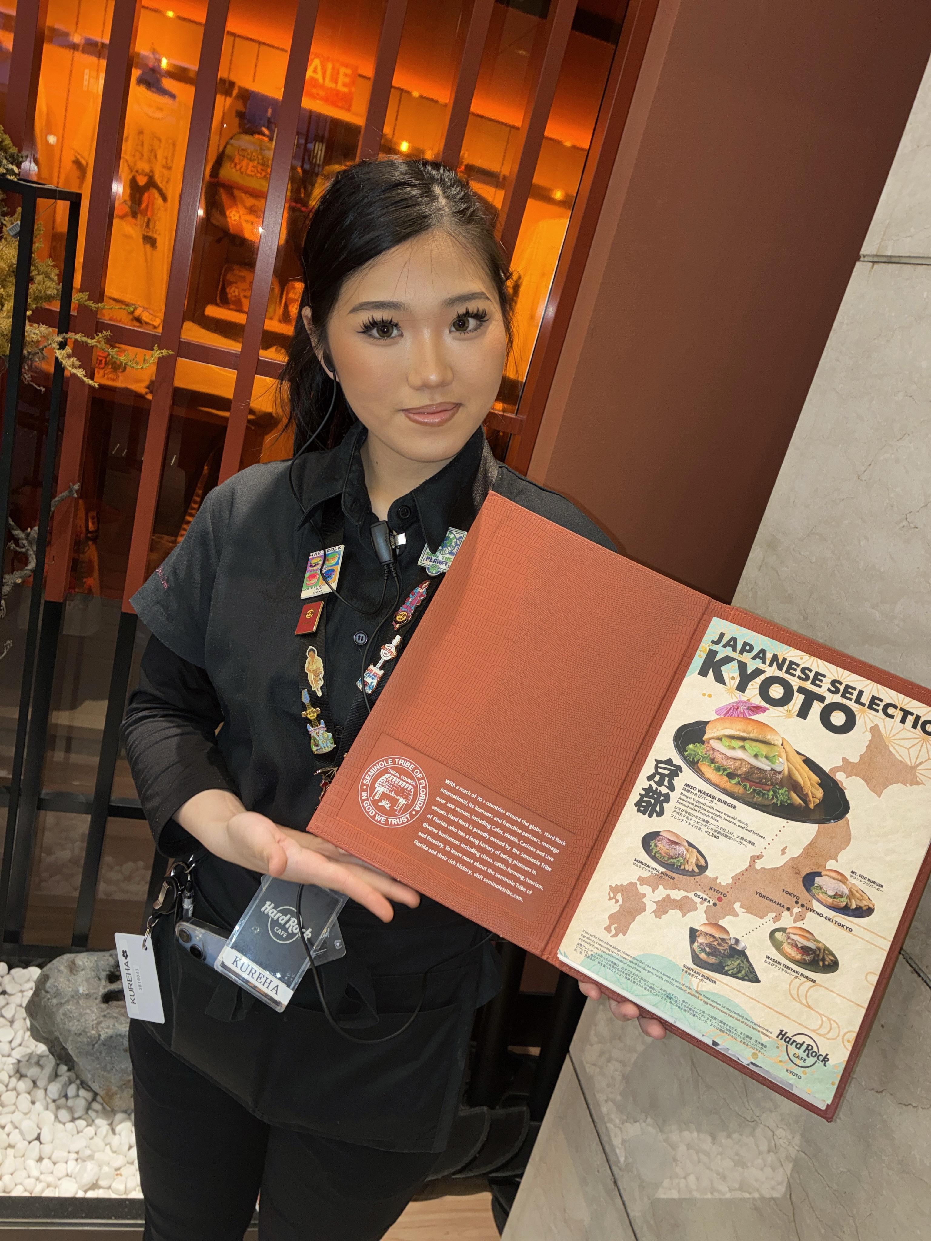Hard Rock Cafe Kyoto is open daily!