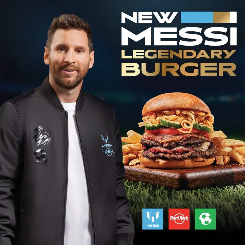 ⚽️🍔 MESSI LEGENDARY BURGER登場 ⚽🍔