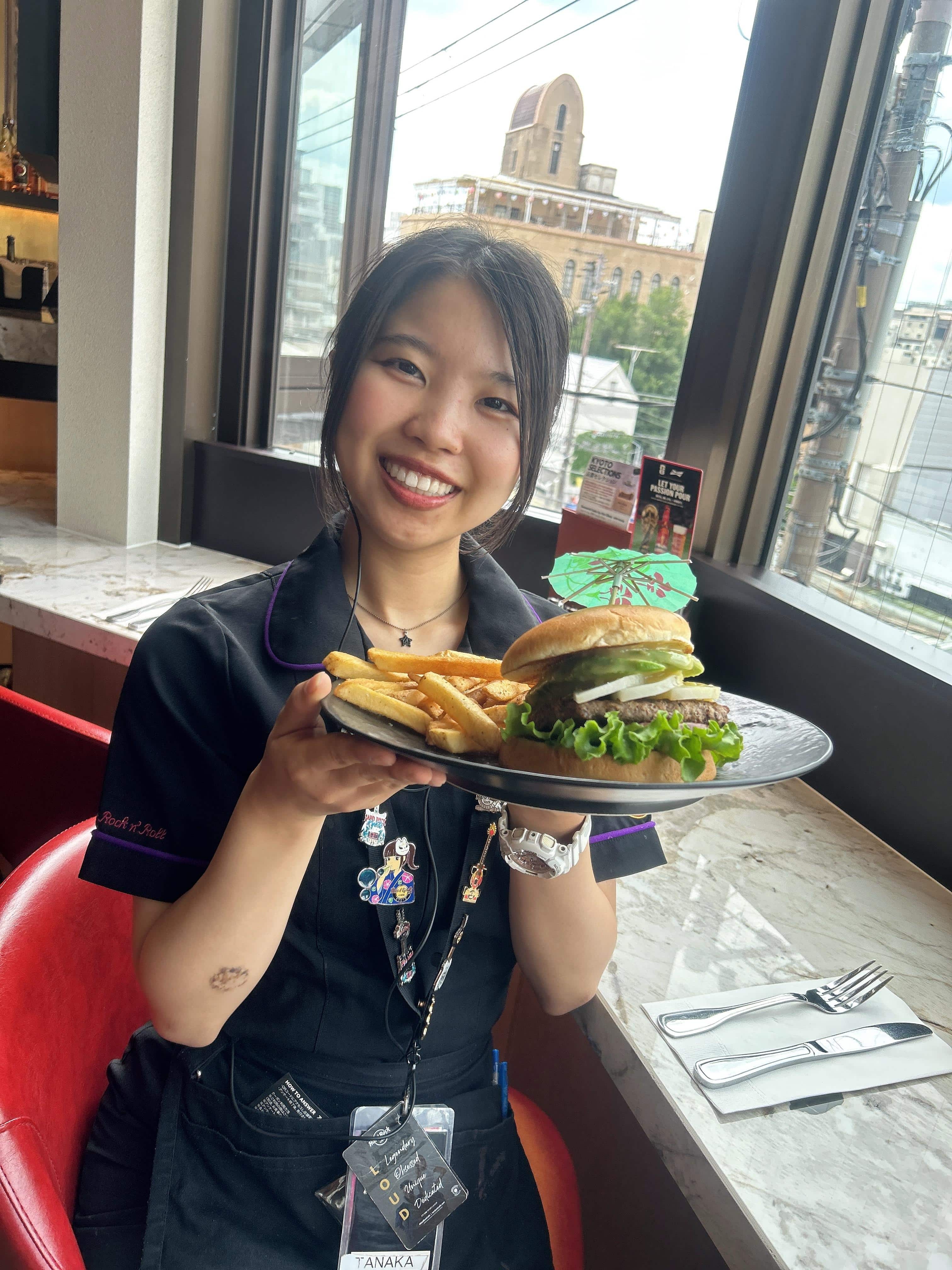 Hard Rock Cafe Kyoto- exclusive Miso Wasabi Burger✨